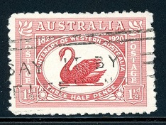 1929 Commemorative Stamp - Centenary of Western Australia