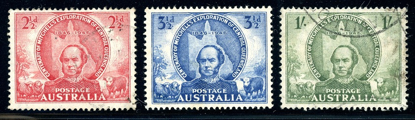 1946 Centenary of Queensland exploration by Mitchell